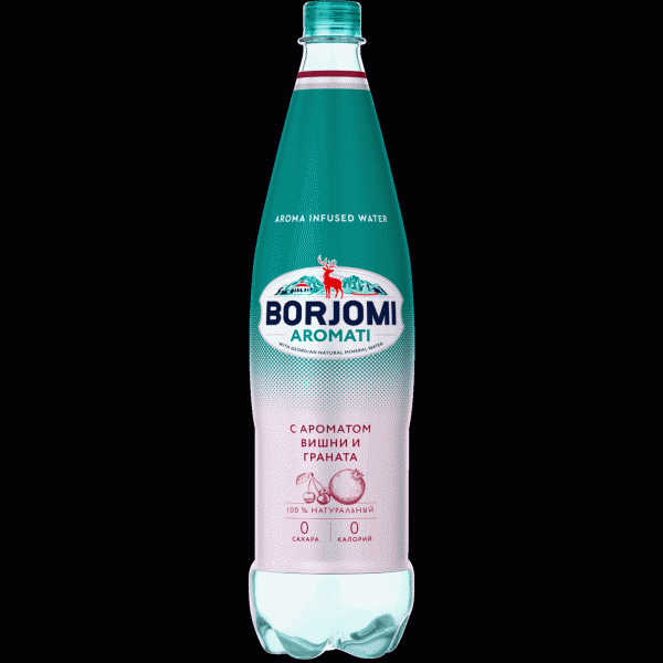 Напиток Borjomi Aromati Вишня и гранат газ. 1л - в магазине «Чижик»