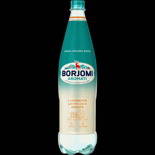 Напиток Borjomi Aromati Цитрус и имбирь газ. 1л - в магазине «Чижик»