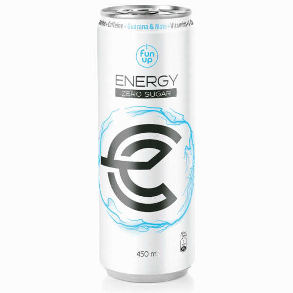 Напиток FUN UP Energy Zero Sugar тонизирующий газ. 0,45л - в магазине «Чижик»