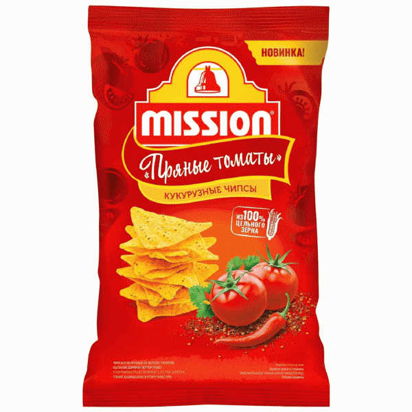 Чипсы Mission кукурузные со вкусом томатов 150г - в магазине «Чижик»
