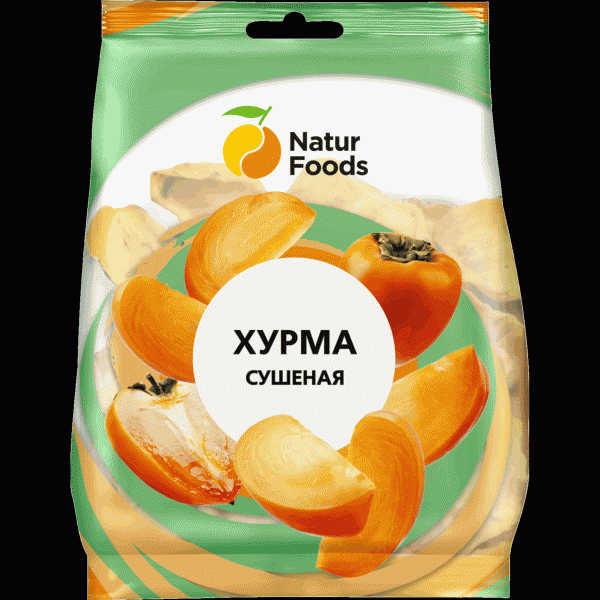Хурма Naturfoods сушеная 100г - в магазине «Чижик»