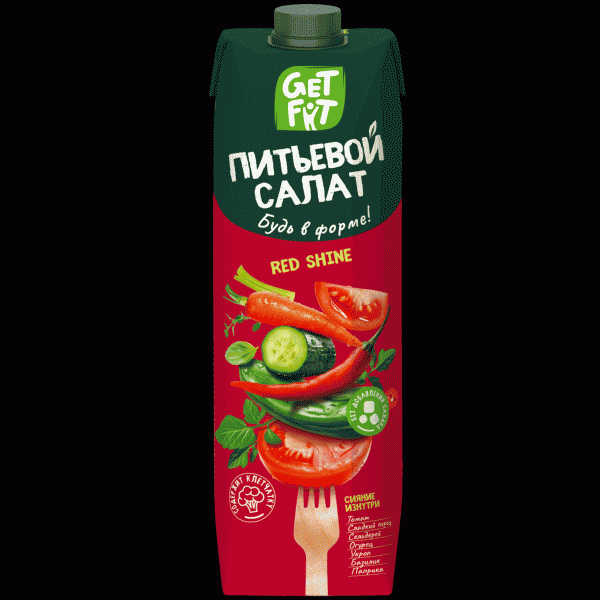 Напиток Get Fit Питьевой салат сокосодержащий 1л - в магазине «Чижик»