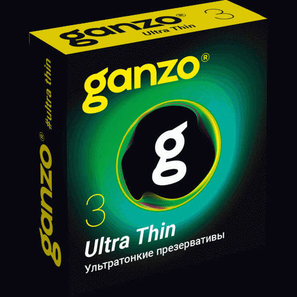 Презервативы Ganzo Ultra Thin №3 3шт - в магазине «Чижик»
