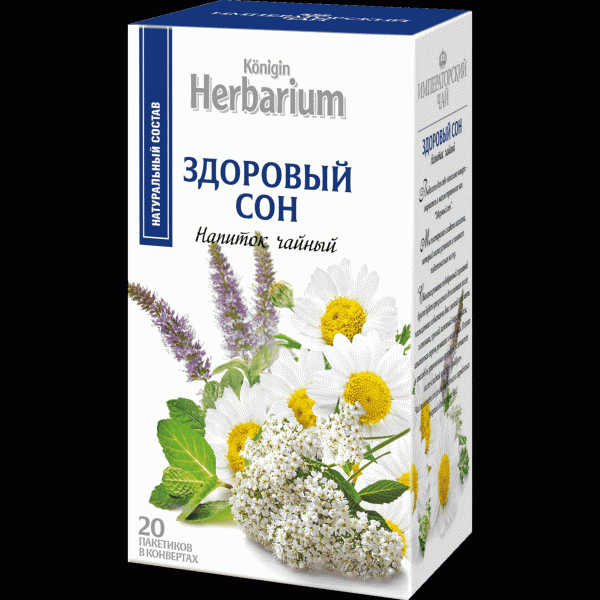 Напиток чайный Herbarium Здоровый сон 20х1.5г - в магазине «Чижик»