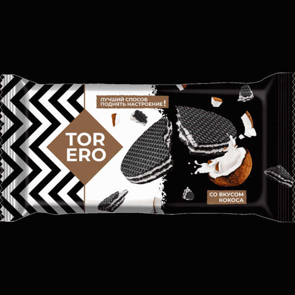 Вафли Torero со вкусом кокоса 135г - в магазине «Чижик»