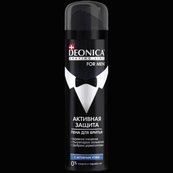 Пена DEONICA For Men Активная защита для бритья 240мл - в магазине «Чижик»