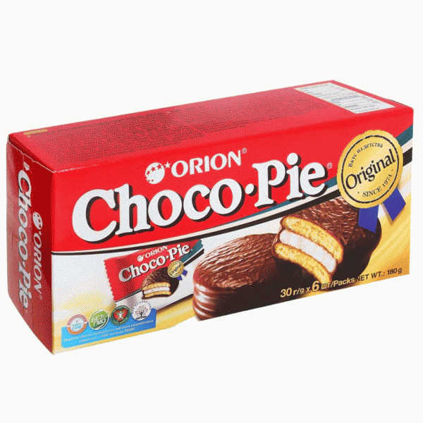 Пирожное Orion Choco pie в глазури 6х30г - в магазине «Чижик»