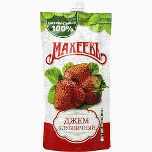 Джем МАХЕЕВЪ Клубничный 300г - в магазине «Чижик»