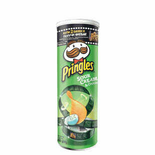 Чипсы Pringles картоф. сметана и лук 165г - в магазине «Чижик»