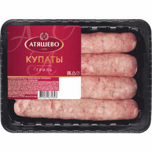 Купаты Атяшево гриль из свинины 400г - в магазине «Чижик»
