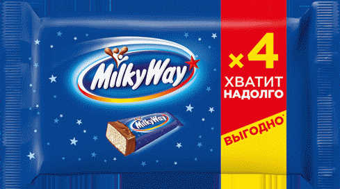 Батончик шоколадный MilkyWay с суфле 104г - в магазине «Чижик»