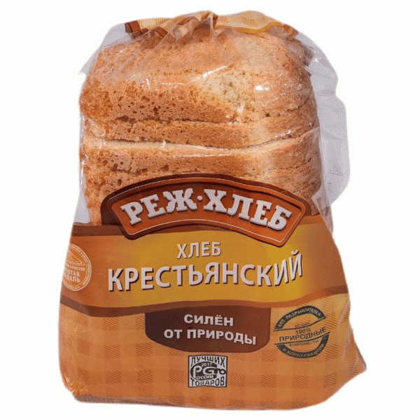 Хлеб Крестьянский формовой Реж-Хлеб нар. 500г - в магазине «Чижик»