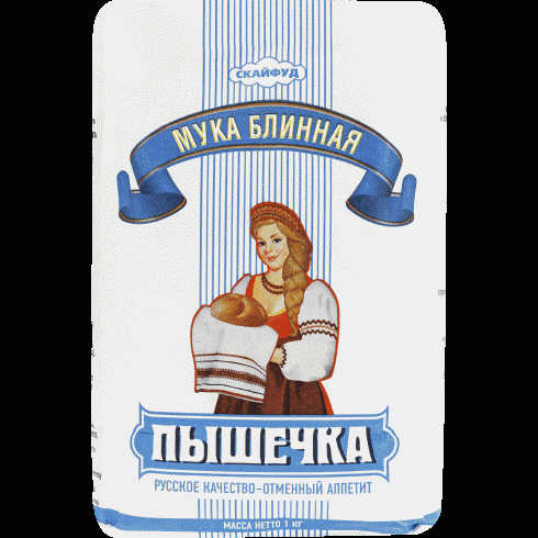 Мука Пышечка блинная 1кг - в магазине «Чижик»