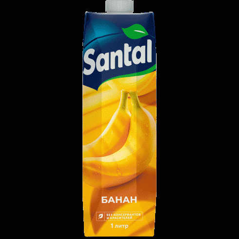 Нектар Santal банановый 1л - в магазине «Чижик»