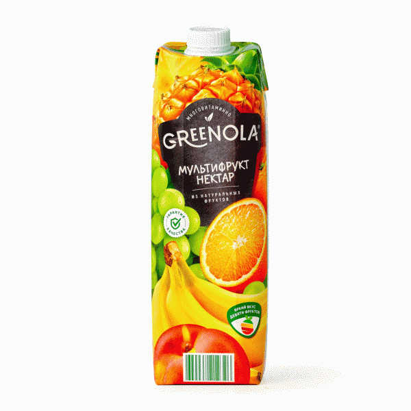Нектар GREENOLA мультифруктовый 0.95л - в магазине «Чижик»