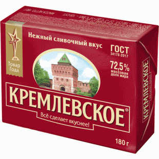 Спред КРЕМЛЕВСКОЕ 180г - в магазине «Чижик»