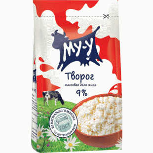 Творог МУ-У 9% 300г - в магазине «Чижик»
