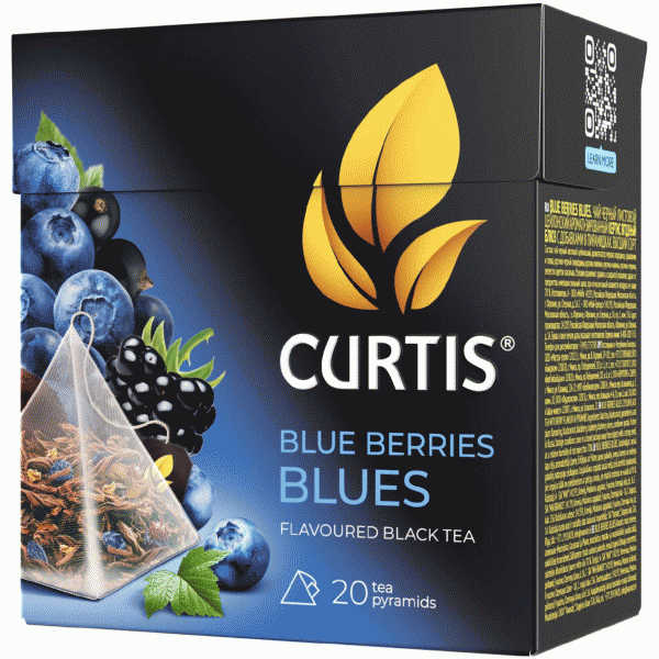 Чай Curtis Blue Berries Blues чёрный 20х1.8г - в магазине «Чижик»