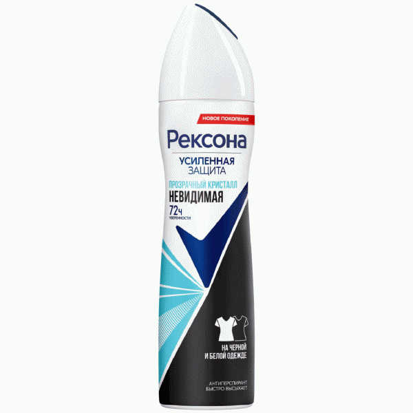Дезодорант Рексона прозр. кристалл 150мл - в магазине «Чижик»