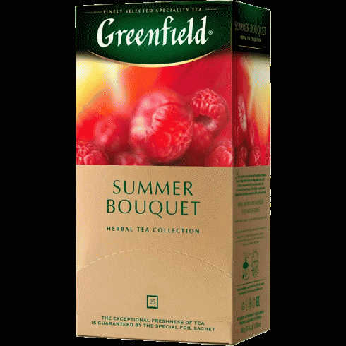 Чай Greenfield Summer Bouquet травяной 25х2г - в магазине «Чижик»