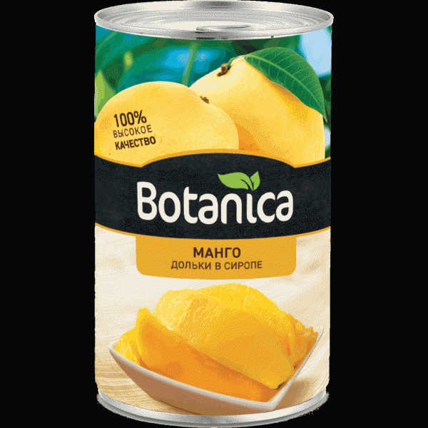Манго Botanica дольки в сиропе 420г - в магазине «Чижик»