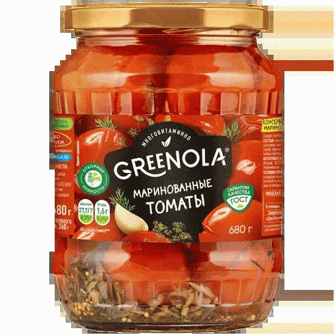 Томаты GREENOLA маринованные 680г - в магазине «Чижик»