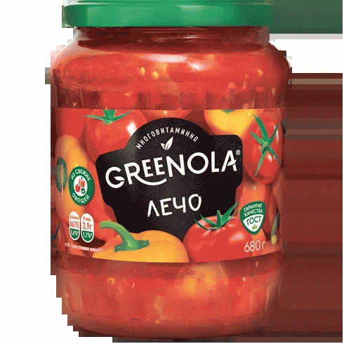 Лечо GREENOLA 680г - в магазине «Чижик»
