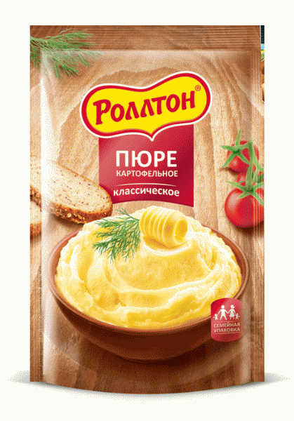 Пюре Роллтон картофельное 240г - в магазине «Чижик»