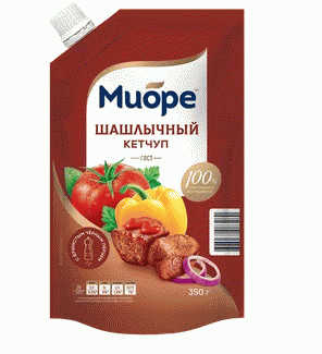 Кетчуп МИОРЕ Шашлычный 350г - в магазине «Чижик»