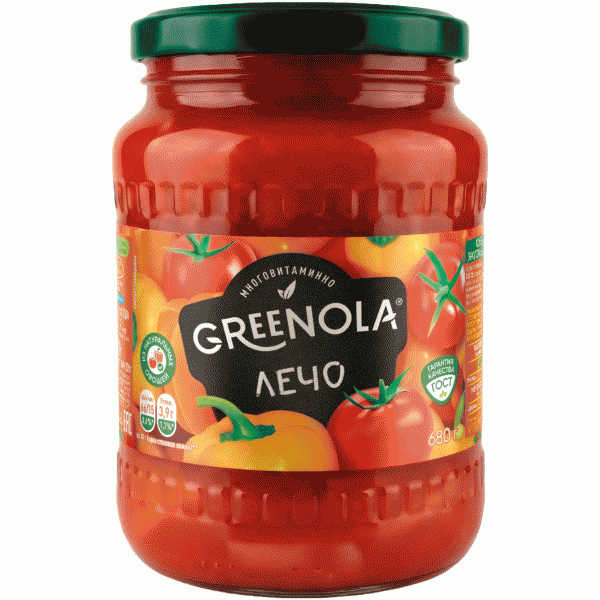 Лечо GREENOLA 680г - в магазине «Чижик»