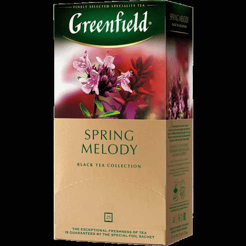 Чай Greenfield Spring Melody чёрный 25х1.5 г - в магазине «Чижик»
