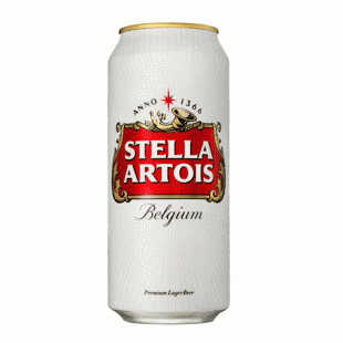 Пиво Stella Artois светлое 5% 450мл - в магазине «Чижик»