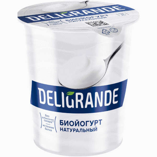 Биойогурт DELIGRANDE 3.2% 125г - в магазине «Чижик»