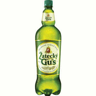 Пиво Zatecky Gus светлое 4.6% 1.35л - в магазине «Чижик»