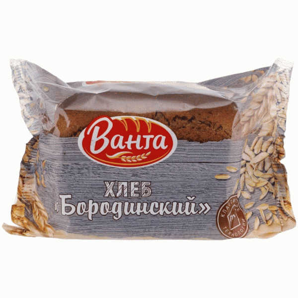 Хлеб Ванта Бородинский ржано-пшеничный 400г - в магазине «Чижик»
