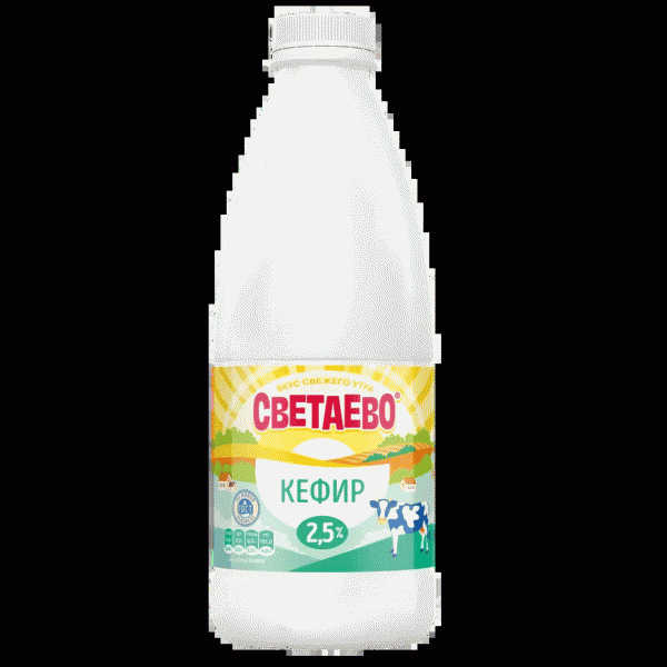 Кефир СВЕТАЕВО 2,5% 1л - в магазине «Чижик»