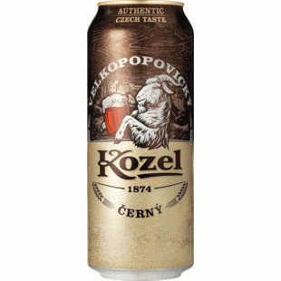 Пивной нап. Velkopopovicky Kozel темное 3.7% 0.45л - в магазине «Чижик»