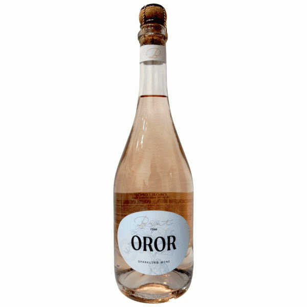 Вино игристое Oror розовое брют 11.5% 0.75л - в магазине «Чижик»