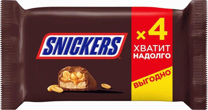 Батончик Snickers 160г - в магазине «Чижик»
