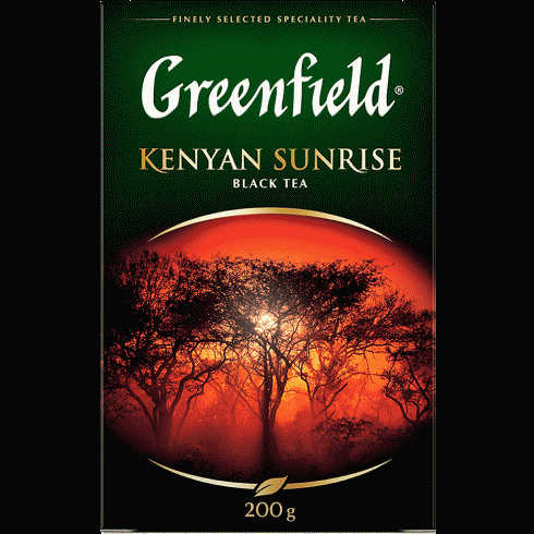 Чай Greenfield Kenyan Sunrise черный 200 - в магазине «Чижик»