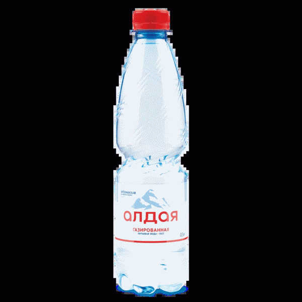 Вода АЛДАЯ Красная Горка-Эко газированная 0.5л - в магазине «Чижик»