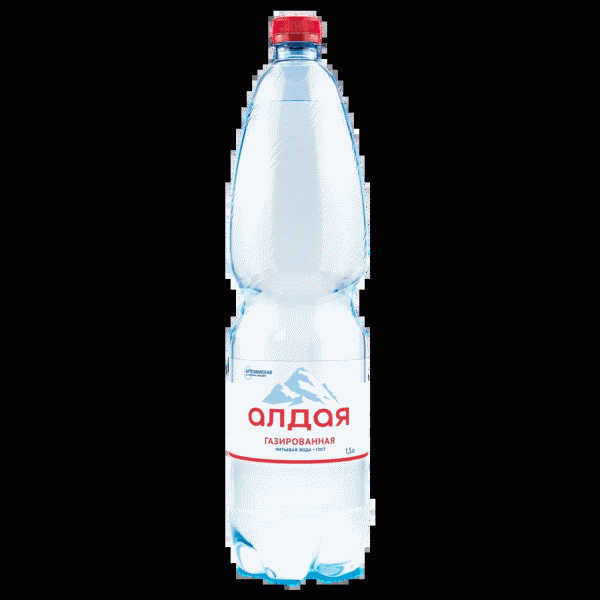 Вода АЛДАЯ Красная Горка-Эко газированная 1.5л - в магазине «Чижик»