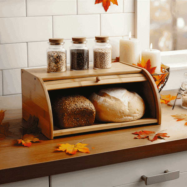 Хлебница Kitchen Collection бамбук 40х27х16см - в магазине «Чижик»