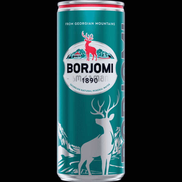 Вода Borjomi минеральная лечебно-столовая газ. 330мл - в магазине «Чижик»