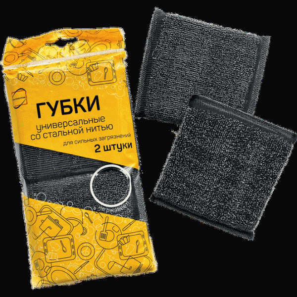 Губки Континентпак универсальные 2шт - в магазине «Чижик»