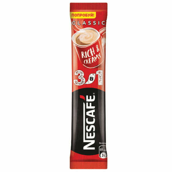 Напиток NESCAFE 3в1 14,5г - в магазине «Чижик»