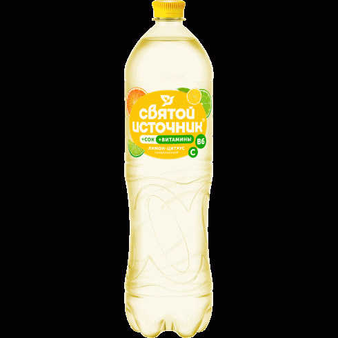 Напиток Святой Источник Вода+Сок со вкусом цитрусов газ. 1,5л - в магазине «Чижик»