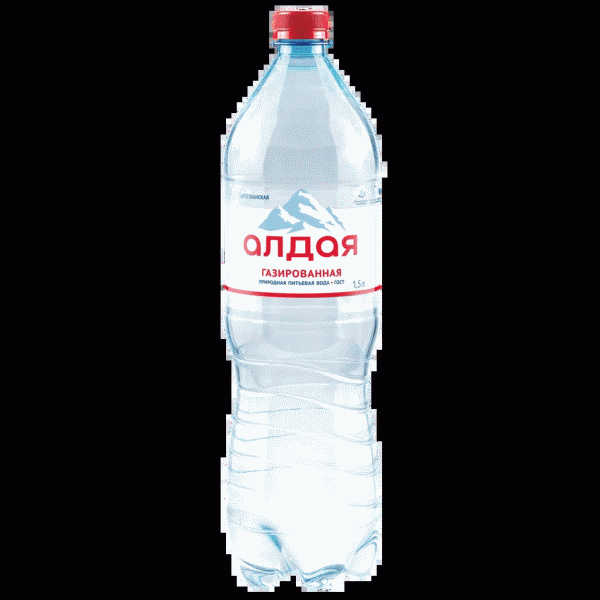Вода АЛДАЯ Дона питьевая газированная 1,5л - в магазине «Чижик»