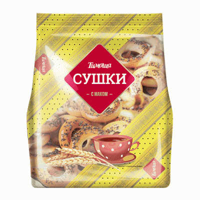 Сушки Тимоша с маком 200г - в магазине «Чижик»