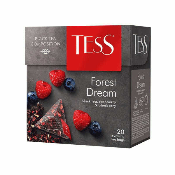 Чай черный Tess Forest Dream 20пак - в магазине «Чижик»